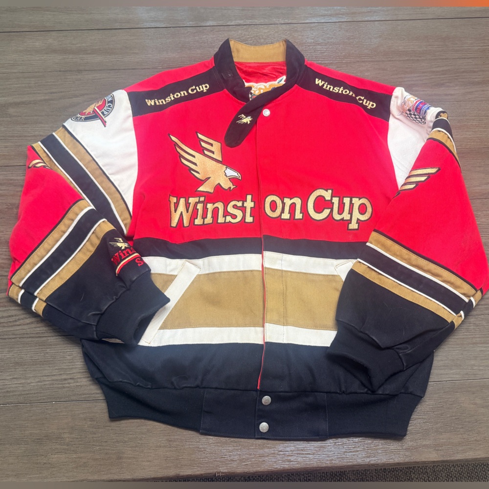 Vintage Jeff Hamilton nascar winston cup jacket